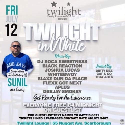 Twilight In White: Sunil's Birthday Celebration 