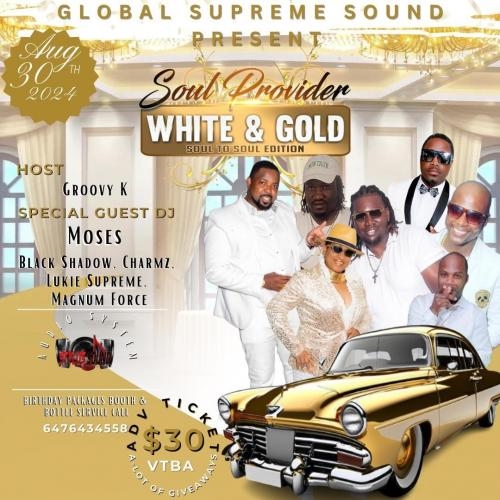 Soul Provider - White and Gold 