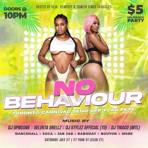 NO BEHAVIOUR - FLAG FETE