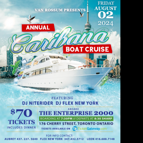 Van Rossum Annual Caribana Boat Cruise