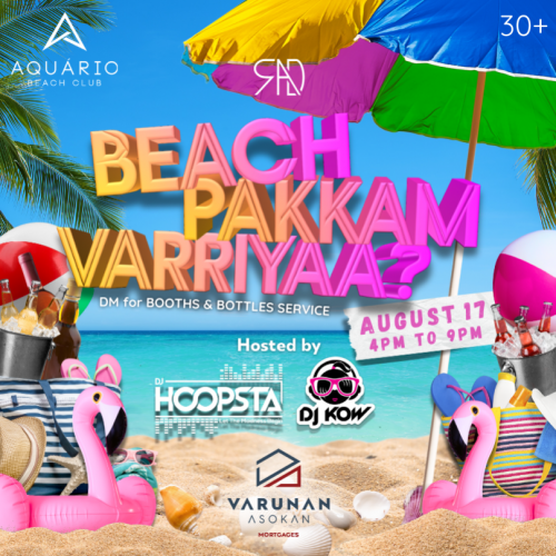 Beach Pakkam Varriyaa? 🍹🏝️