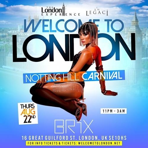 WELCOME TO LONDON Notting Hill Carnival 2024 