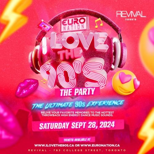 I LOVE THE 90s : The Party | The Ultimate 90s Experience