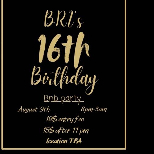 Bri’s Birthday Party