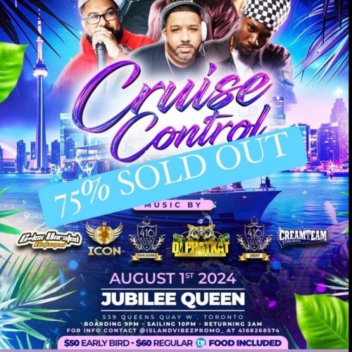 Cruise Control - Caribana Thursday Boat Ride