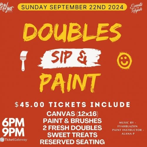 Doubles Sip & Paint