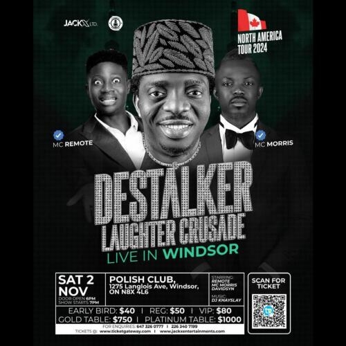 DESTALKER LAUGHTER CRUSADE (WINDSOR)