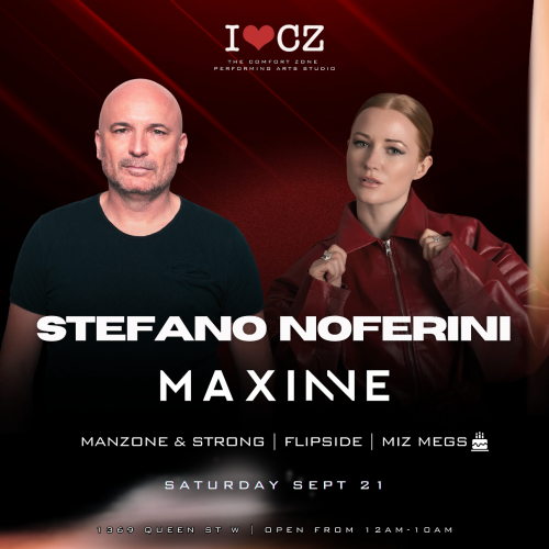 The Comfort Zone presents **STEFANO NOFERINI & MAXINNE** 