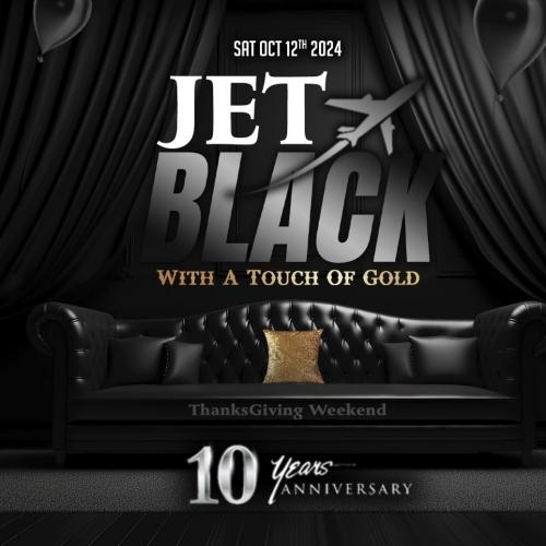 Jet black 10 year anniversary