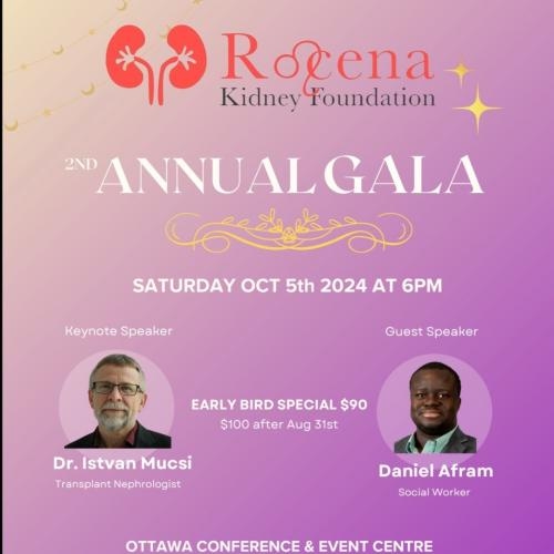 ROCENA KIDNEY FOUNDATION 2nd ANNUAL GALA