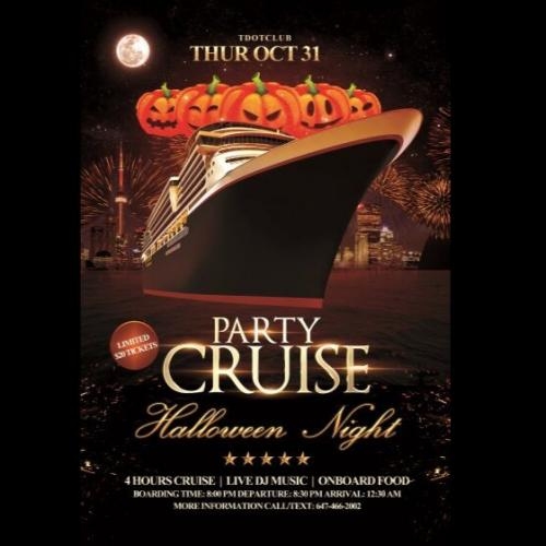 Tdotclub Halloween Night Booze Cruise 2024 