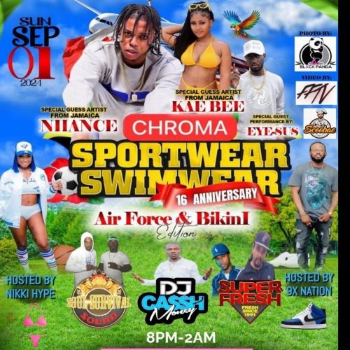 Chroma: Sportswear| featuring special guest Artist:Nhance & Kae Bee | Live from Jamaica!!