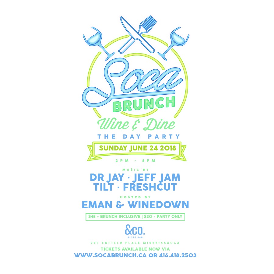 SOCA BRUNCH | THE DAY PARTY | 2PM - 8PM