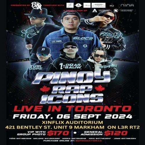 Pinoy Rap Icons Live In Toronto 