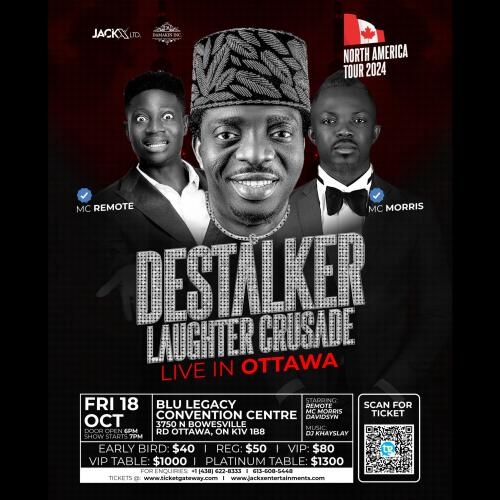 DESTALKER LAUGHTER CRUSADE (OTTAWA)