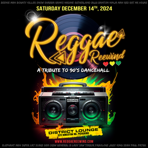 REGGAE REEWIND - Tribute To 90's Dancehall