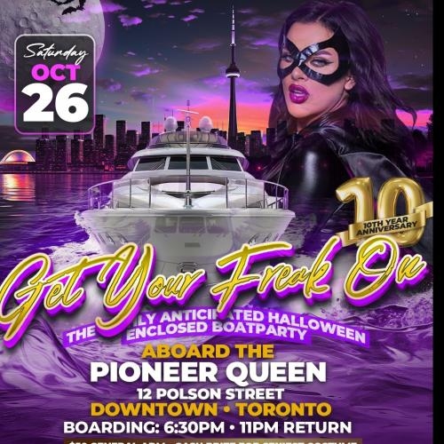 GET YOUR FREAK ON pt 10  - [HALLOWEEN ENCLOSED BOATPARTY]