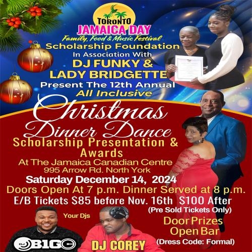 Christmas Dinner & Dance | Scholarship Presentation & Awards