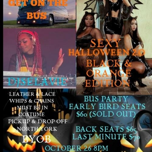 HALLOWEEN BUS PARTY & AFTER PARTY