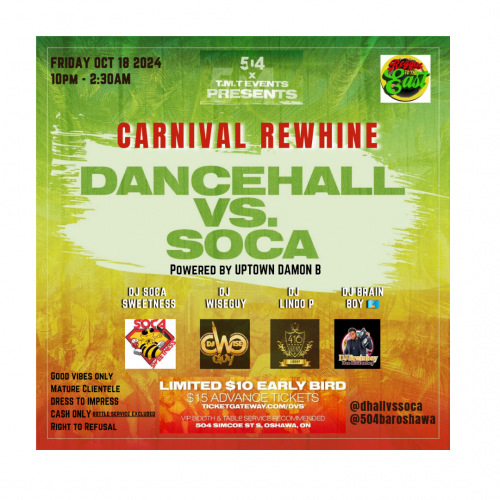 DANCEHALL VS SOCA 