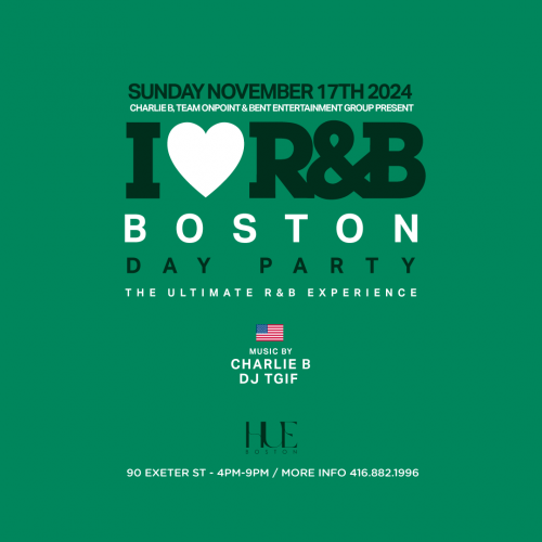 I LUV R&B - BOSTON (Day Party) 