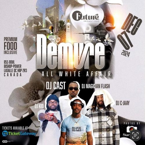 Demure All White Affair