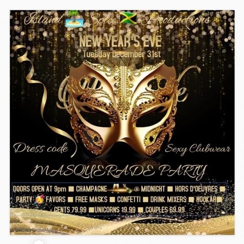 NEW YEAR'S EVE ✨️ MASQUERADE 🎭 PARTY 