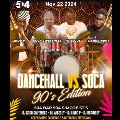 Dancehall vs Soca 90’s Edition