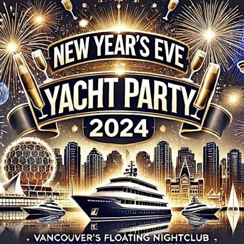 New Year's Eve Boat Party Cruise 2024 | Vancouver's Floating Nightclub