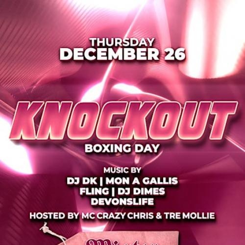 KNOCK OUT BOXING DAY @ MISTER WOLF 