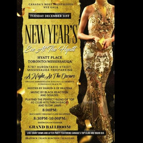 NEW YEARS EVE @ the Hyatt 2024