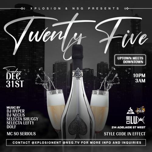 Twenty Five - The New Years Eve Party 