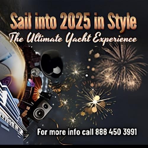 Sail into 2025 in Style | The Ultimate Yacht Experience | #NYE2025