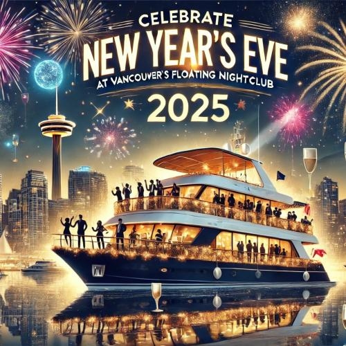 New Years Eve Boat Party Cruise 2025 Vancouver