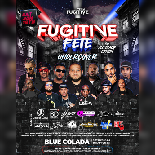 Fugitive Fete Undercover