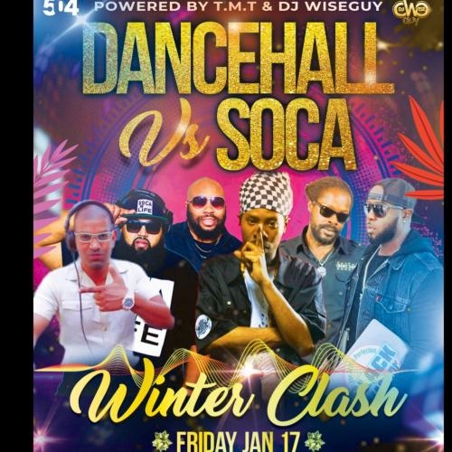 DANCEHALL VS SOCA WINTER CLASH 