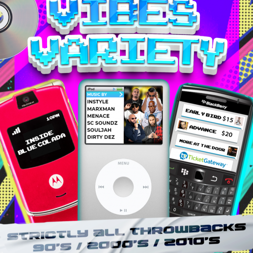 VIBES VARIETY - STRICTLY ALL THROWBACKS 