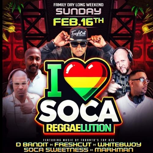 I ❤️ SOCA REGGAELUTION 