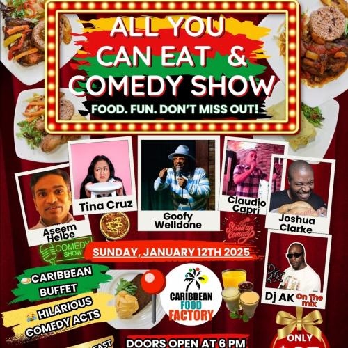 All You Can Eat & Comedy Show 