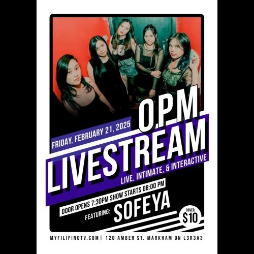 OPM Livestream feat. Sofeya