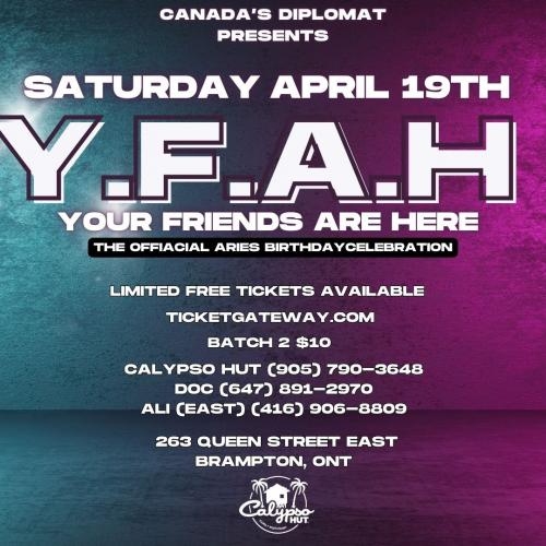 YFAH YOUR FRIENDS ARE HERE SPRING EDITION 