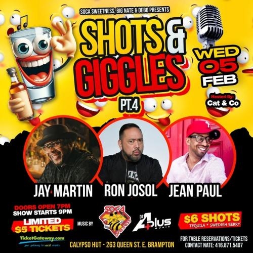 Shots & Giggles Comedy Show Pt 4