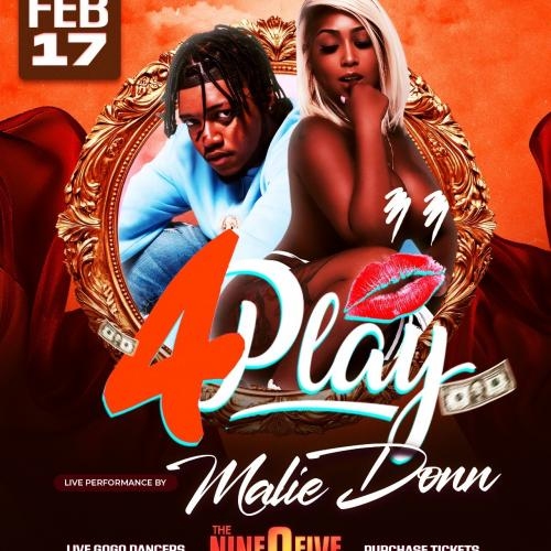 4play Ft Malie Donn | Feb 17th | 905 Lounge 