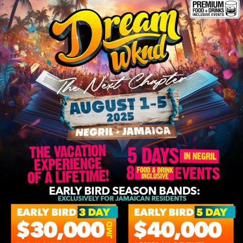 3 DAY DREAM WEEKEND SEASON TICKET