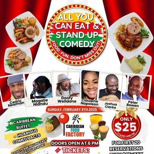 All You Can Eat & Stand Up Comedy