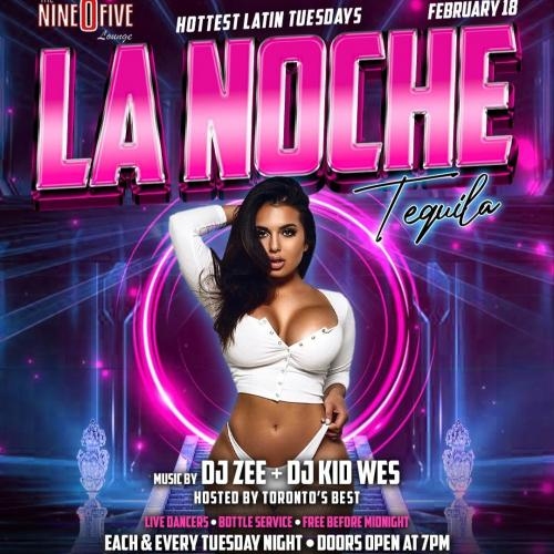 LA NOCHE TEQUILA - 905 LOUNGE - TUESDAYS 