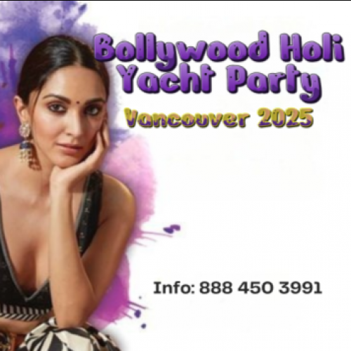 Bollywood Holi Yacht Party Vancouver 2025 