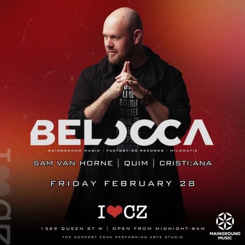 The Comfort Zone presents **BELOCCA** 