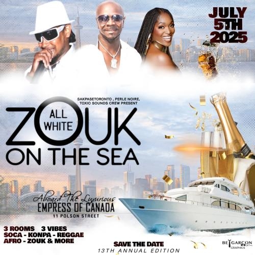 The 13th Annual all white zouk on the sea