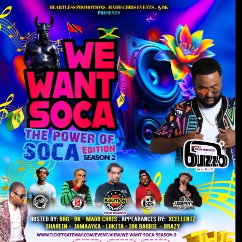 WE WANT SOCA *SEASON 2*